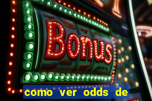 como ver odds de jogos passados