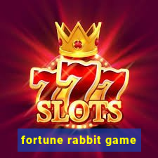 fortune rabbit game