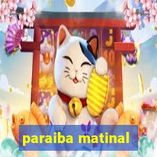 paraiba matinal