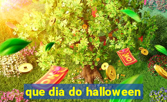 que dia do halloween