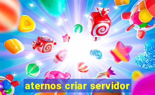 aternos criar servidor