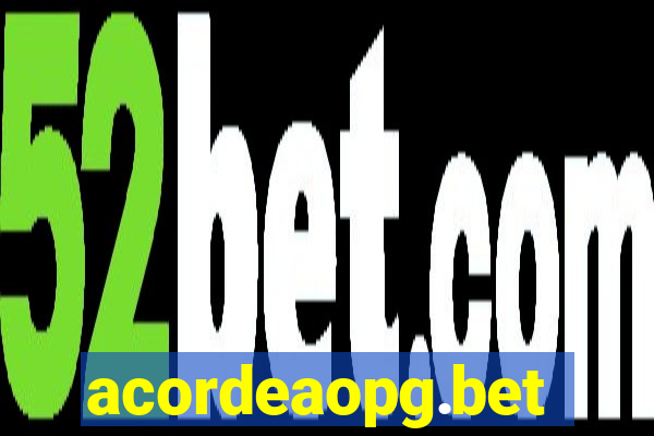 acordeaopg.bet