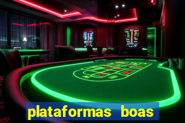 plataformas boas para jogar fortune tiger