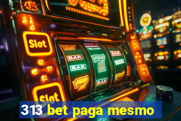 313 bet paga mesmo