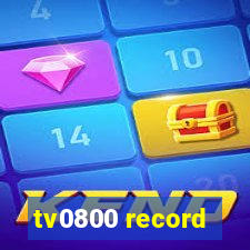 tv0800 record