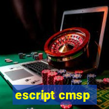 escript cmsp