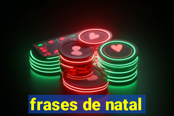 frases de natal