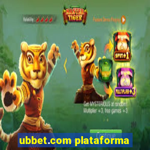 ubbet.com plataforma