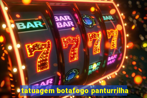 tatuagem botafogo panturrilha