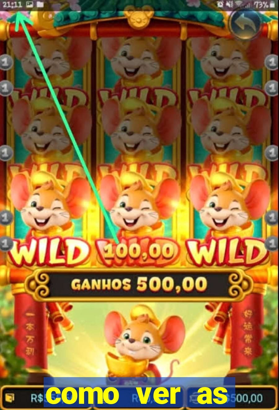 como ver as porcentagem dos jogos slots