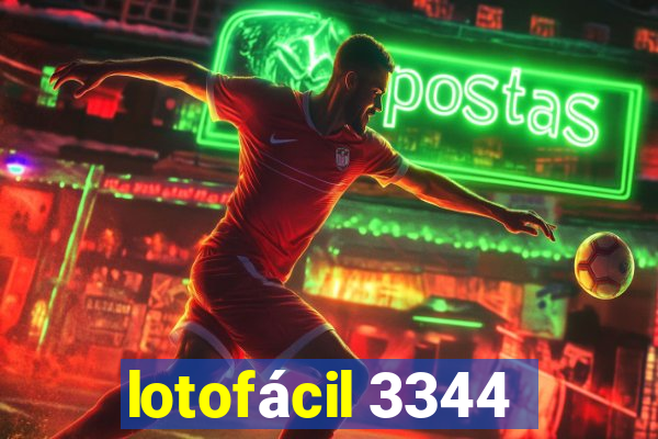 lotofácil 3344