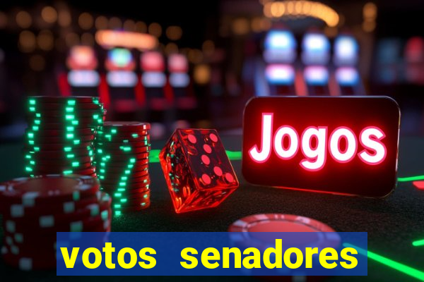votos senadores impeachment alexandre de moraes