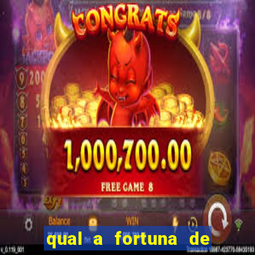 qual a fortuna de tony ramos