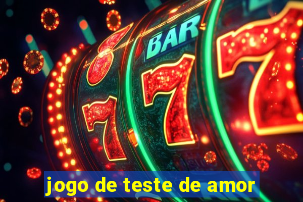 jogo de teste de amor
