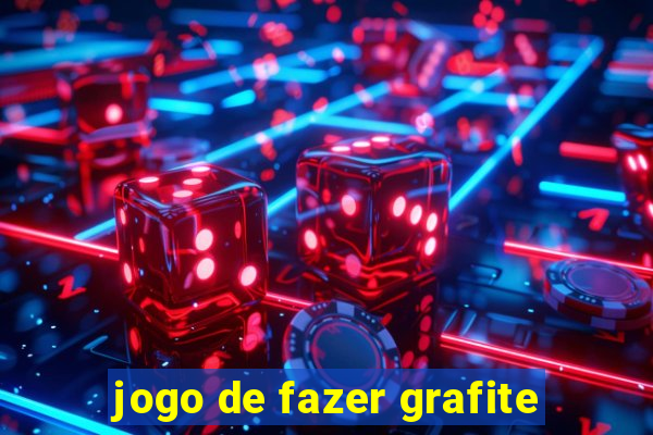 jogo de fazer grafite