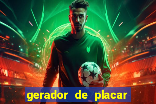gerador de placar de futebol