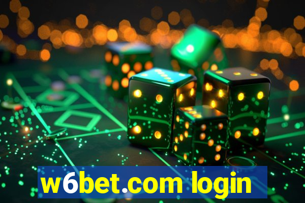 w6bet.com login