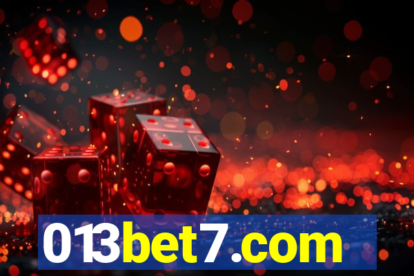013bet7.com
