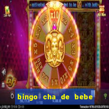 bingo cha de bebe cartelas para imprimir