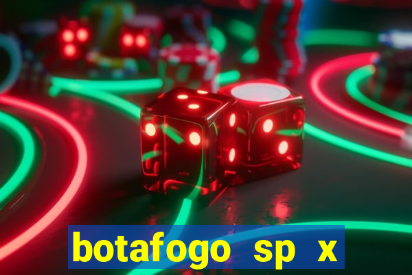 botafogo sp x palmeiras futemax