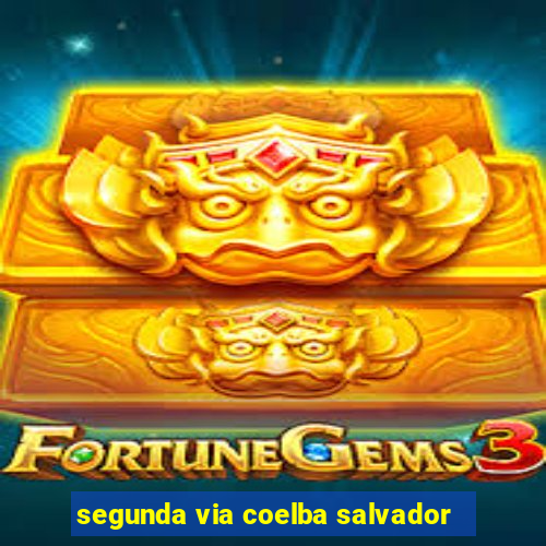 segunda via coelba salvador
