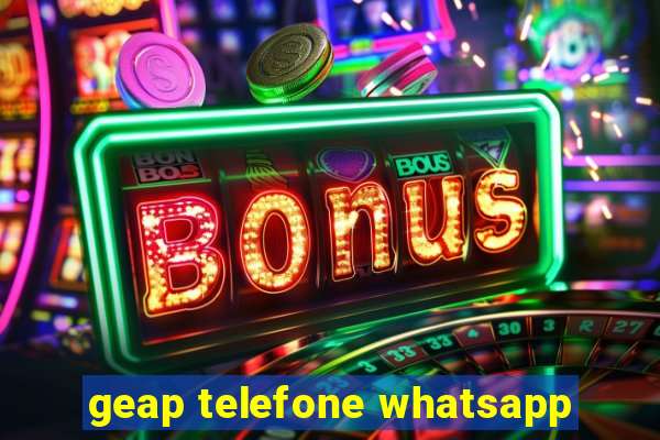 geap telefone whatsapp