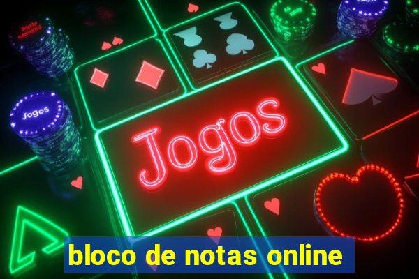 bloco de notas online