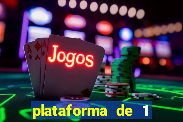 plataforma de 1 real fortune tiger