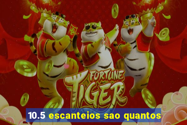 10.5 escanteios sao quantos