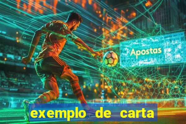 exemplo de carta de leitor