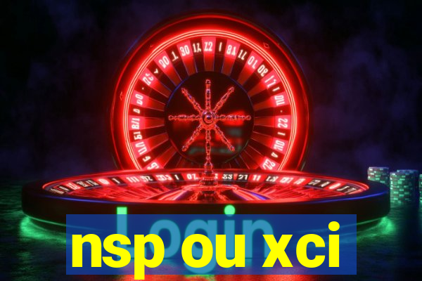 nsp ou xci