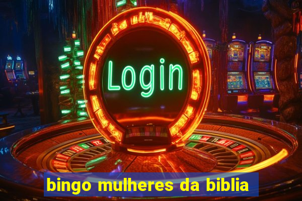 bingo mulheres da biblia