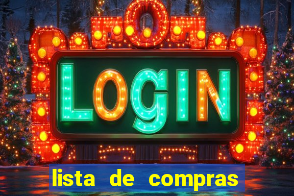 lista de compras supermercado completa pdf