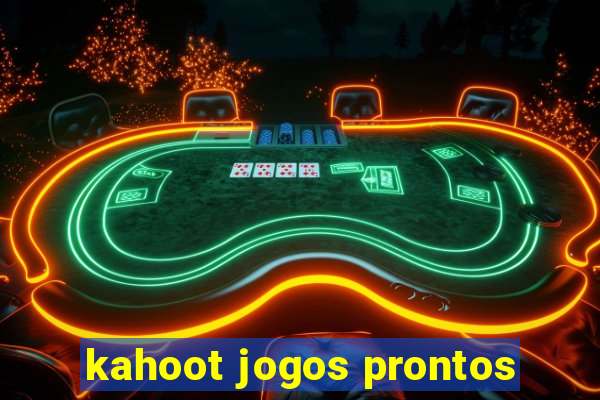 kahoot jogos prontos