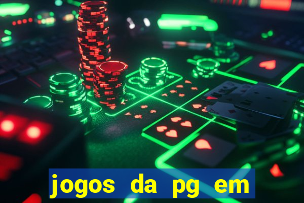 jogos da pg em manuten??o hoje