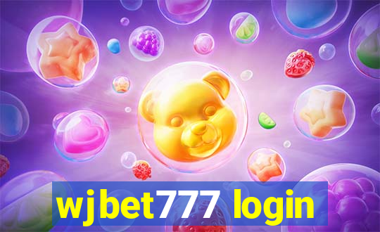 wjbet777 login