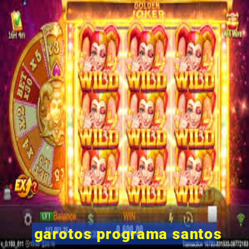 garotos programa santos
